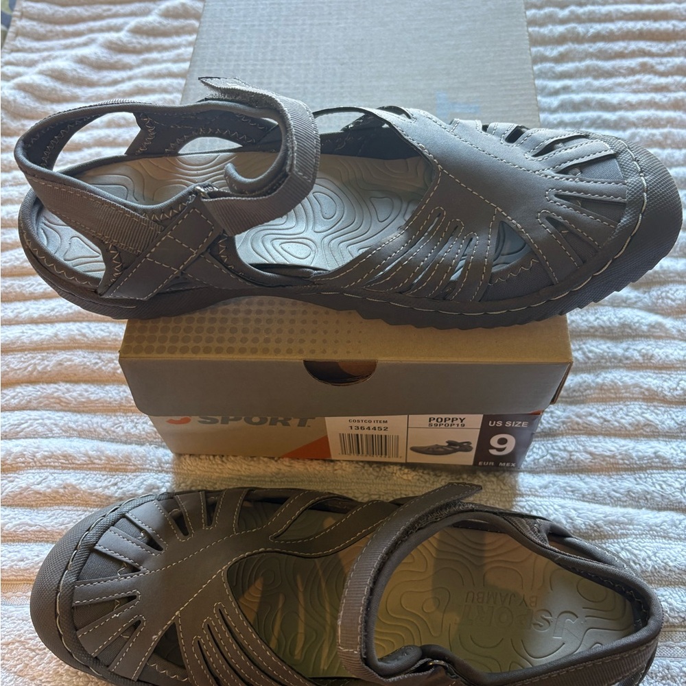 Jsport womens blue grey sandel
